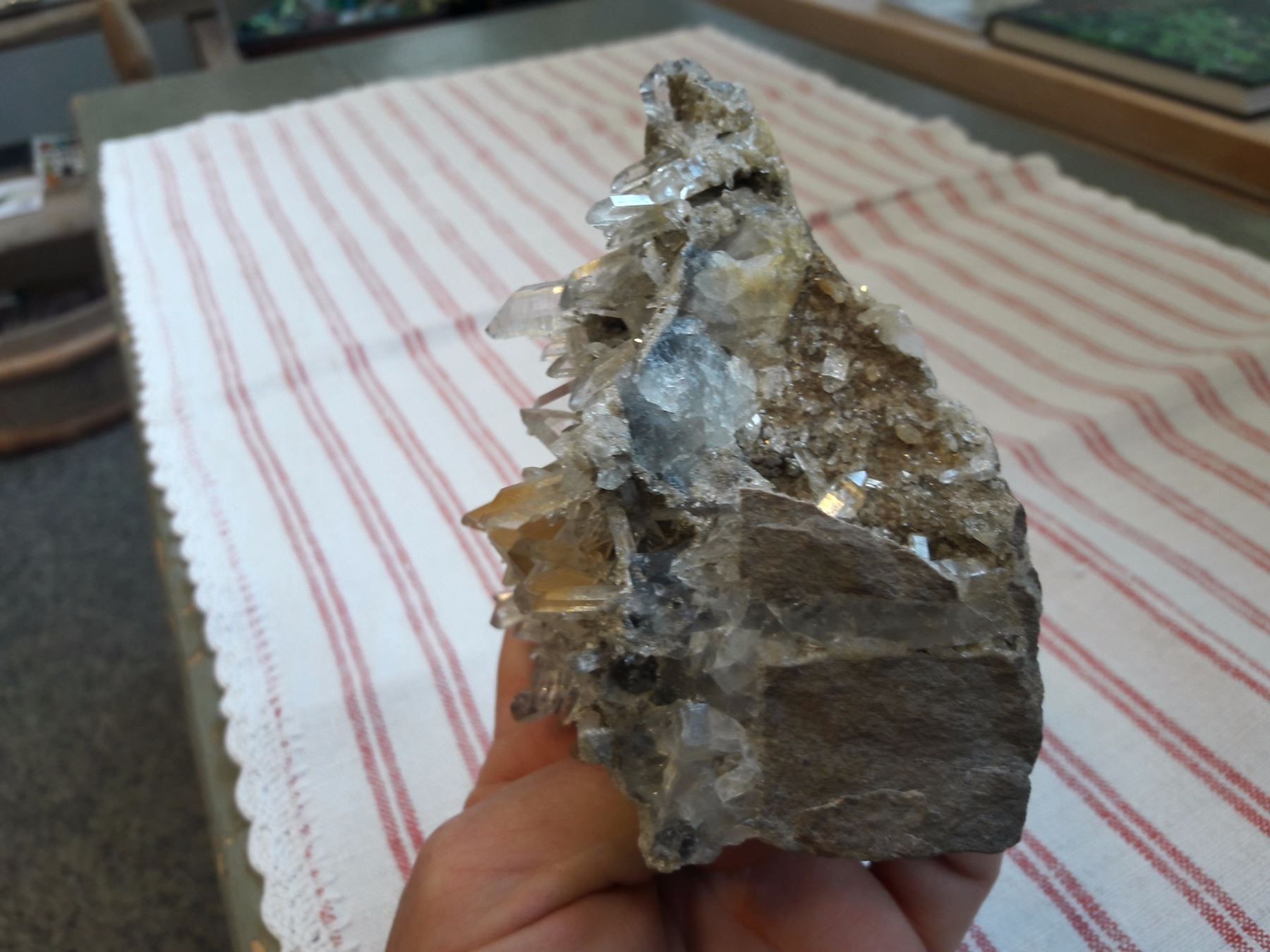 Minerali & Pietre curative: Bergkristall – Nuovo e nell'imballaggio originale da Sedrun venduto da aurira 2
