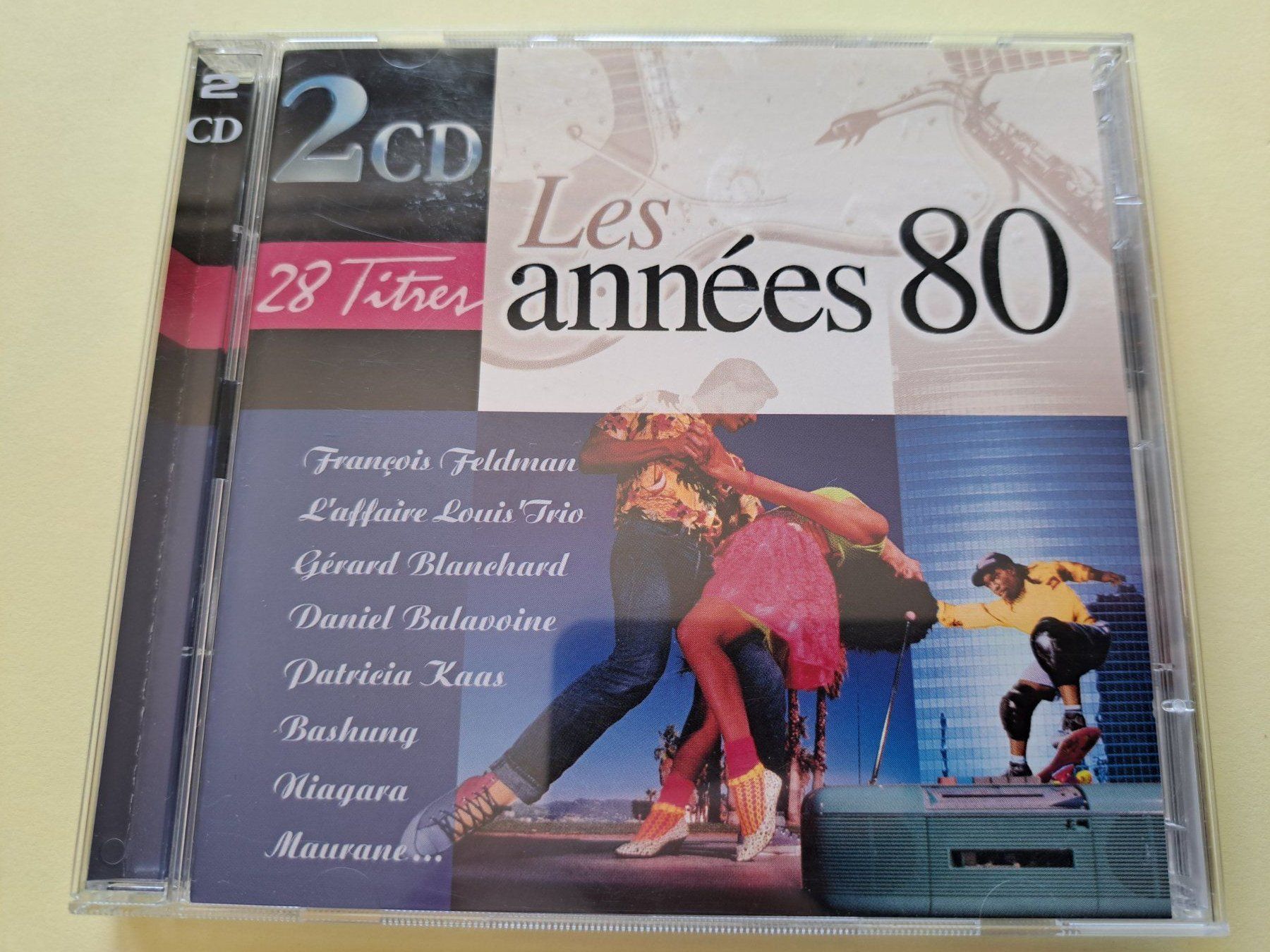 CD: 2 Cds les années 80 - 28 titres  – Usato da Pully venduto da bro_n52j