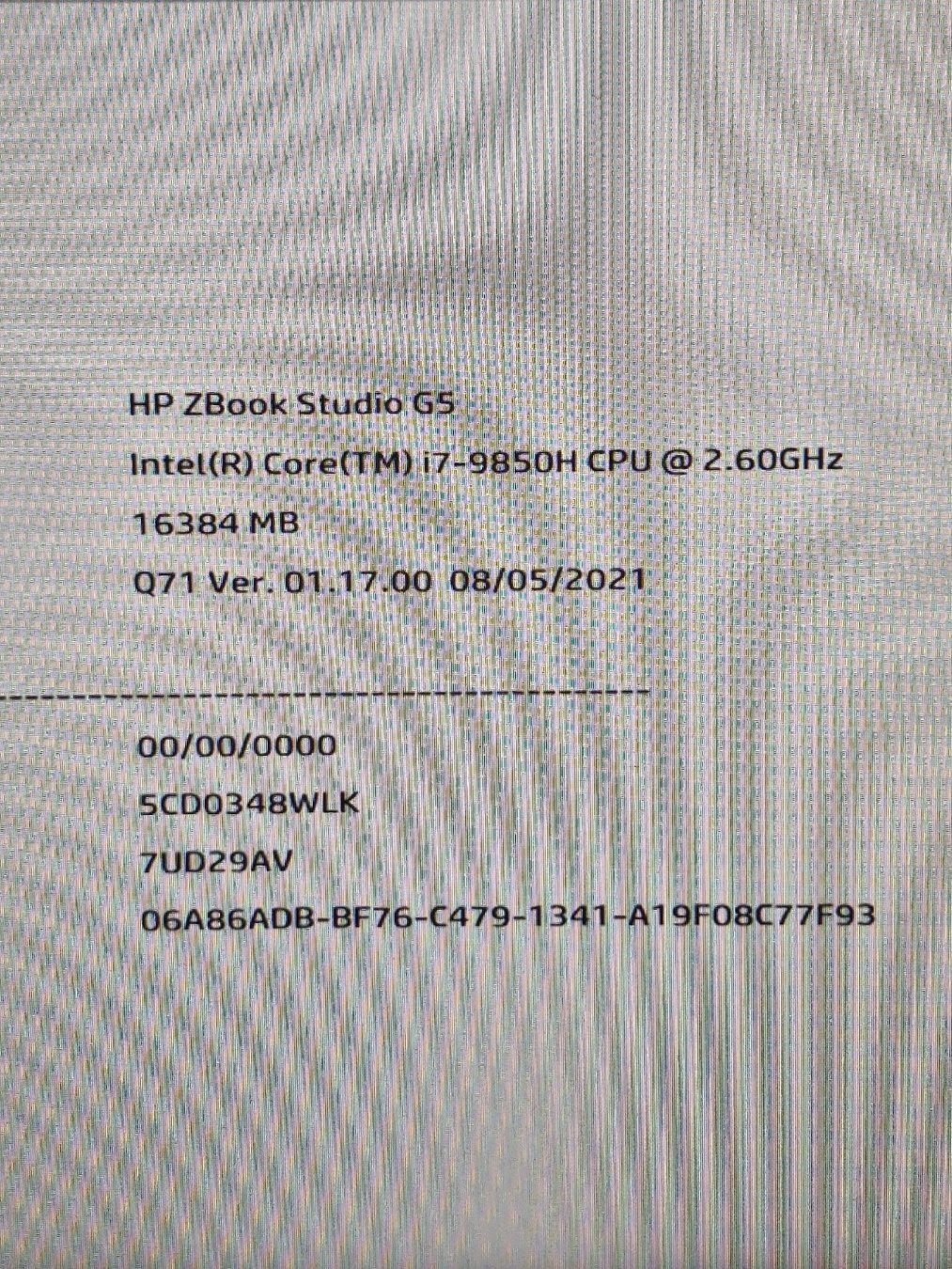 Hewlett Packard Notebook: Zbook Studio G5 Komplett Display  – Usato da Adliswil venduto da SaveElektro 4