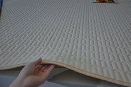 2 X MOLLETTONI - FUR MATRAZE - NUR GEWASCHEN - 2X CM 90X190