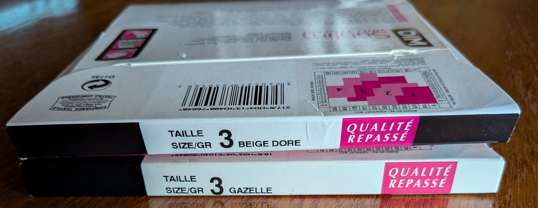 Dim Calze & Collant: Lot de -2- collants DIM, taille 3 – Nuovo e nell'imballaggio originale da Villariaz venduto da Mariejoconde 2