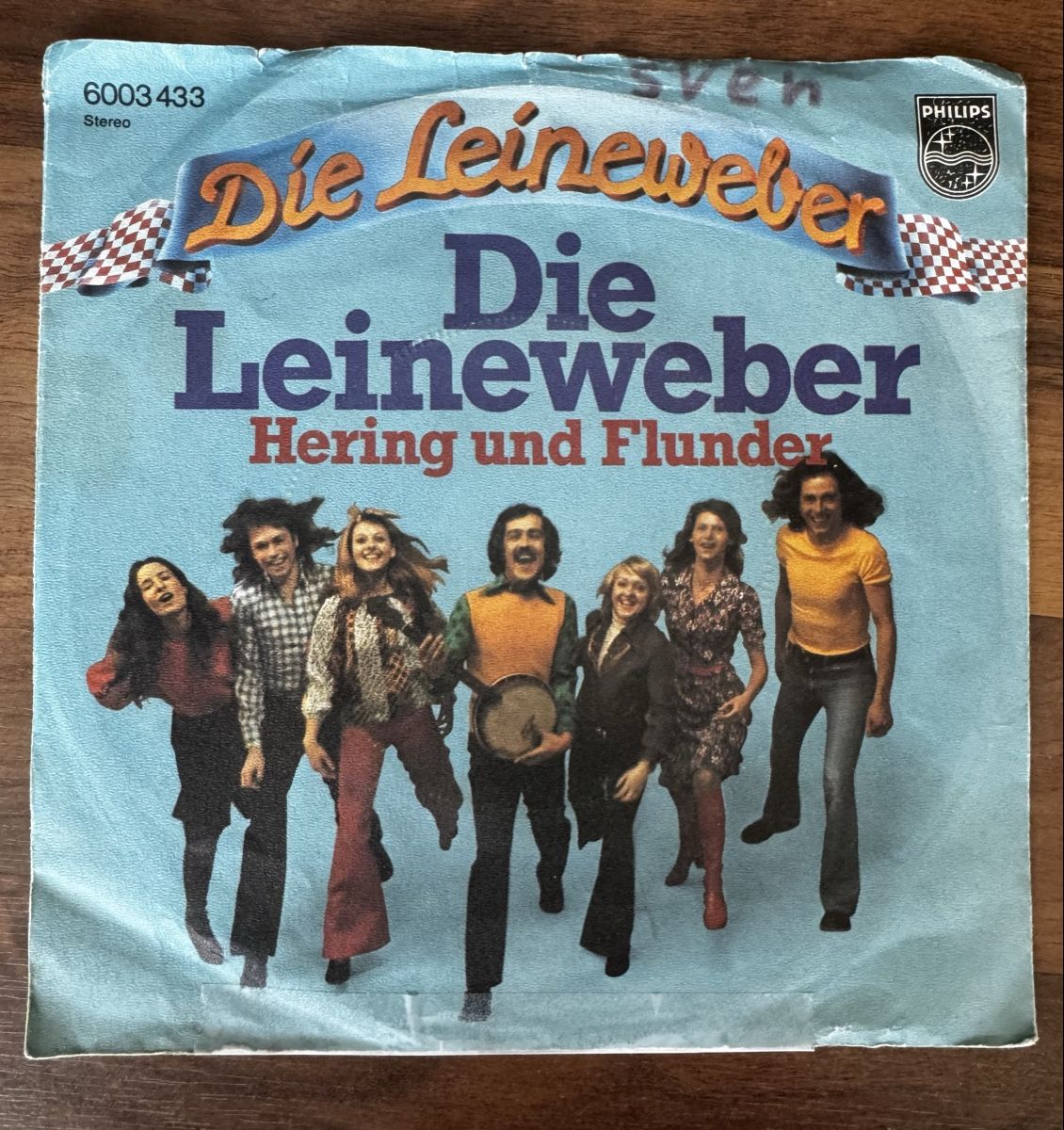 Dischi in vinile: Die Leinenweber - Hering und Flunder - 7" Single - Schlager – Usato da Rorbas venduto da BlackstarRecords