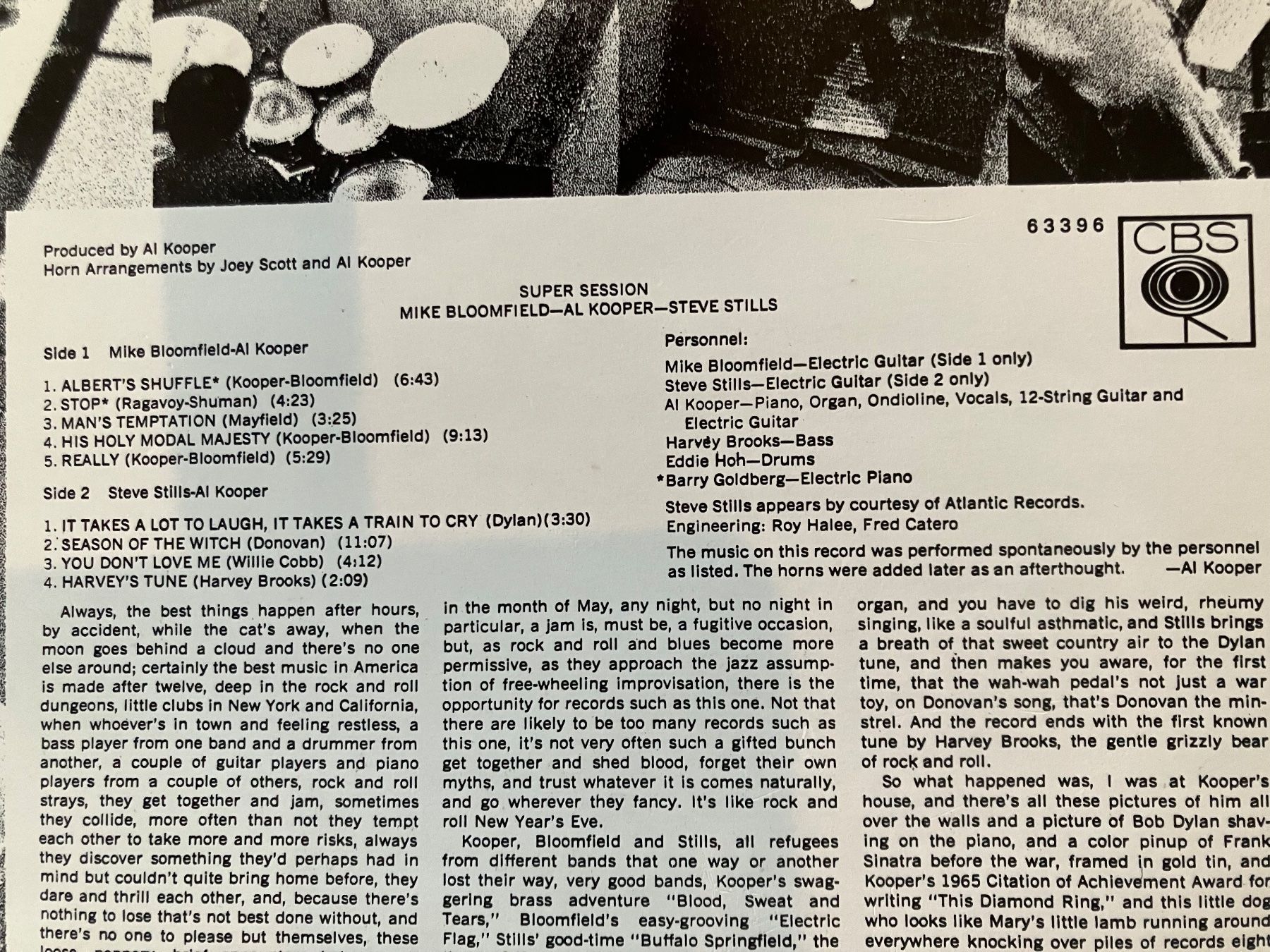 Dischi in vinile: LP. Bloomfield, Kooper, Stills: Super Session – Usato da winterthur venduto da Grami1 2
