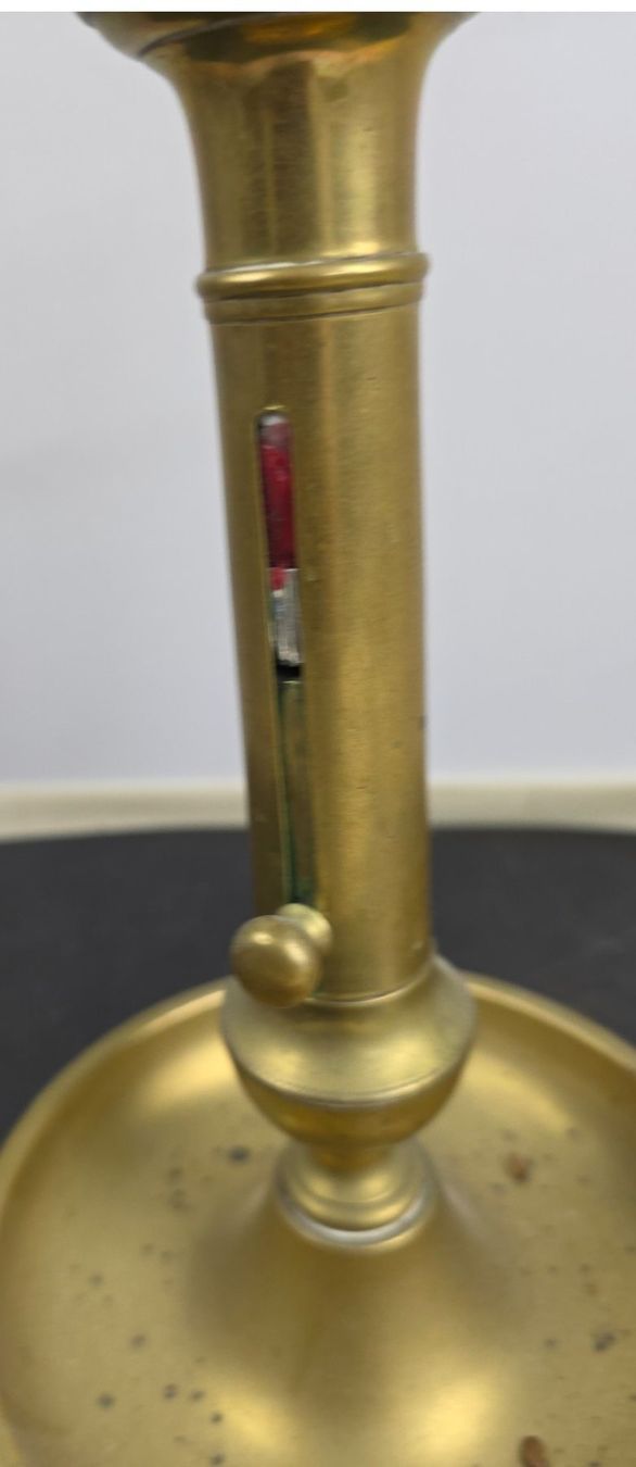 Bougeoirs: Messing-Kerzenständer mit Schiebemechanismus (19./20 Jh. – D'occasion à Flums par Flumsantik 2
