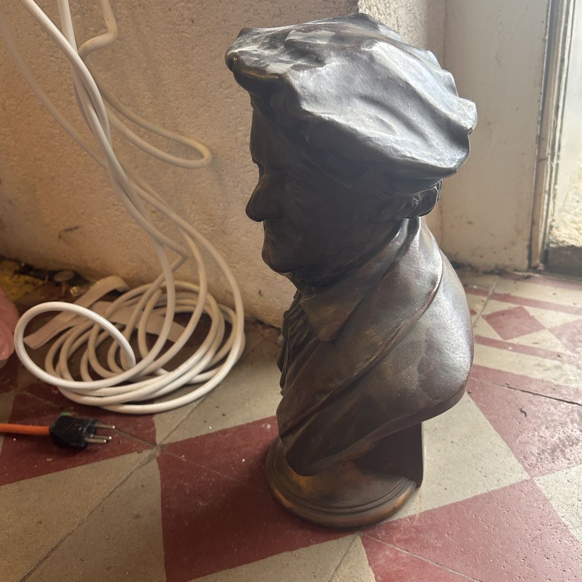 Skulpturen & Statuen: Antike Bronze Büste, Mann  – Gebraucht aus Laufen von belleskulptur 3