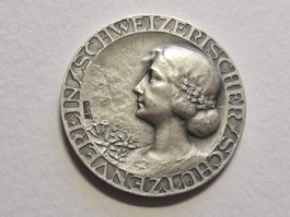 Schützenmedaille Feldmeisterschaft silber 0,925.