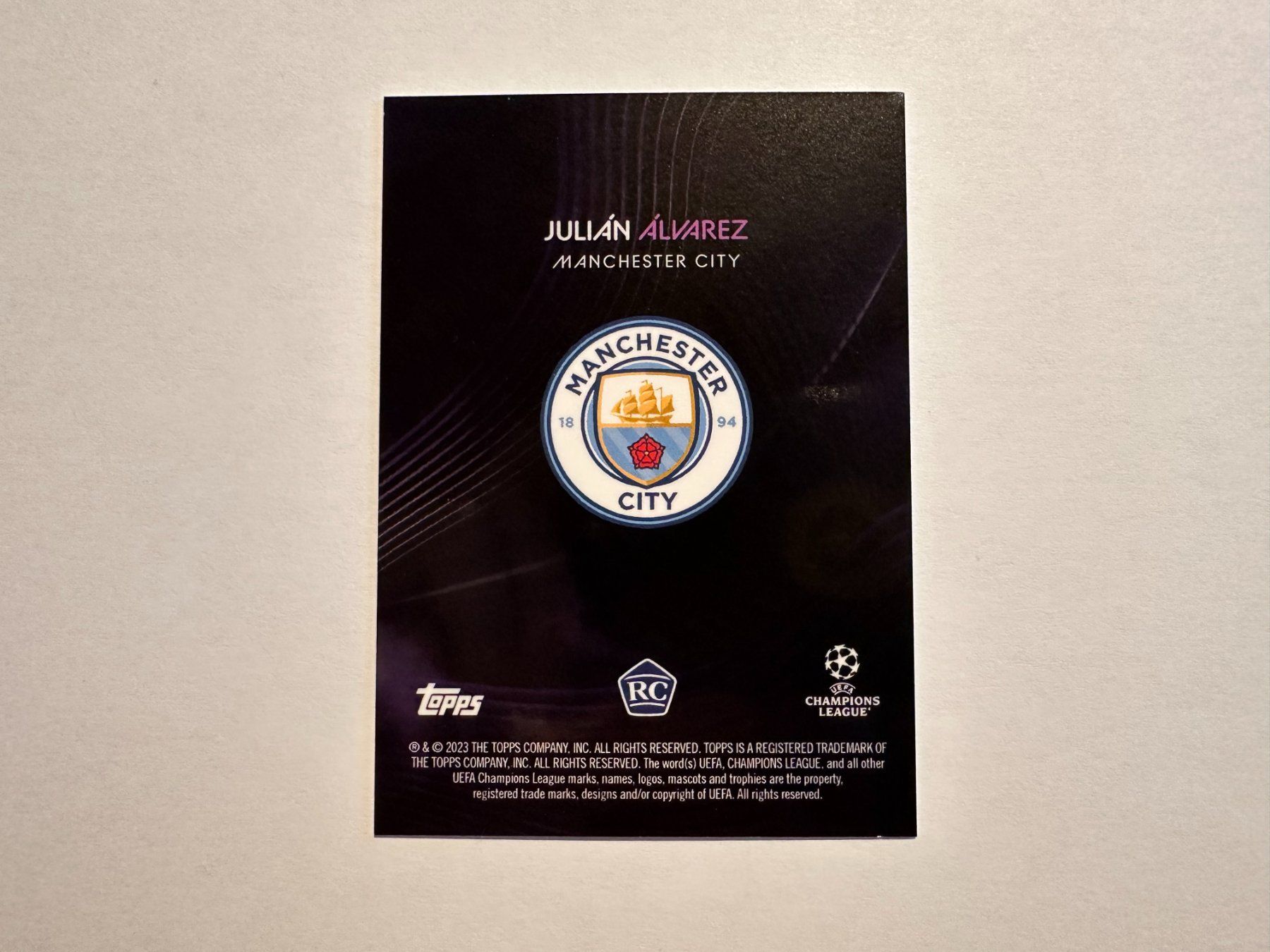 Topps Sammelbilder & Trading cards: Julian Alvarez RC 2023 Topps Knockout 22/25 – Gebraucht aus Hagendorn von Pokecollectorch 3