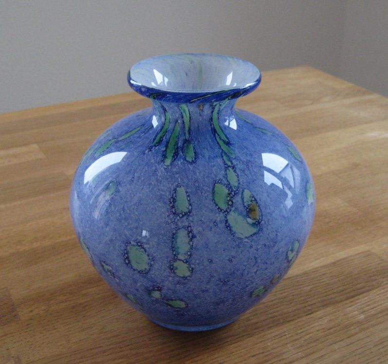 Glas Vase La Rochère, signiert (Gebraucht) in Langendorf für CHF 40 ...