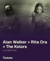 Moon and Stars 17.07.2026 (Alan Walker+Rita Ora+The Kolors)
