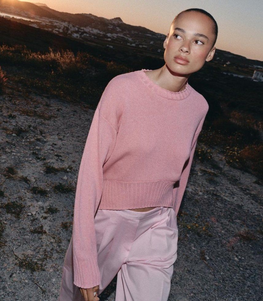 Zara Maglioni & Felpe: ZARA Damen Pullover Strickpullover rosa Rundhals M NEU – Nuovo e nell'imballaggio originale da Rotkreuz venduto da ILURENA 2