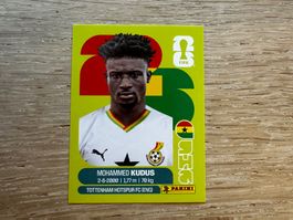 Panini Sticker Mohammed Kudus WM 2026 GHA 14
