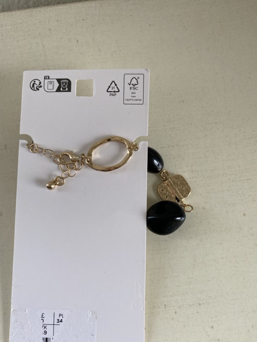 Armbänder & -reifen: Schickes Armband Gold Schwarz Neu – Neu und originalverpackt aus Oberentfelden von Elifant 1