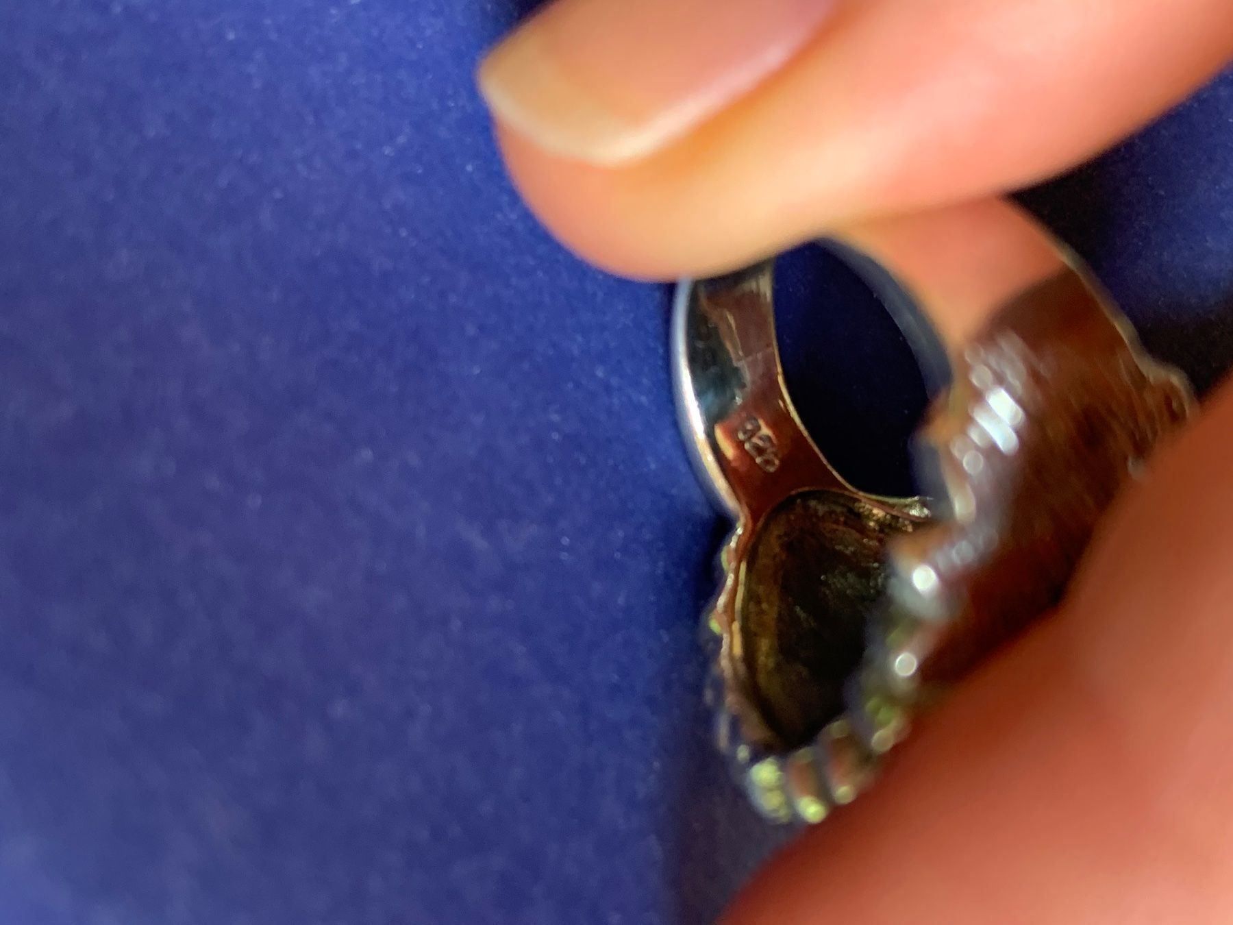 Anelli: Silberring Krafttier Adler (54) – Usato da Dittingen venduto da Bijoubelle 4