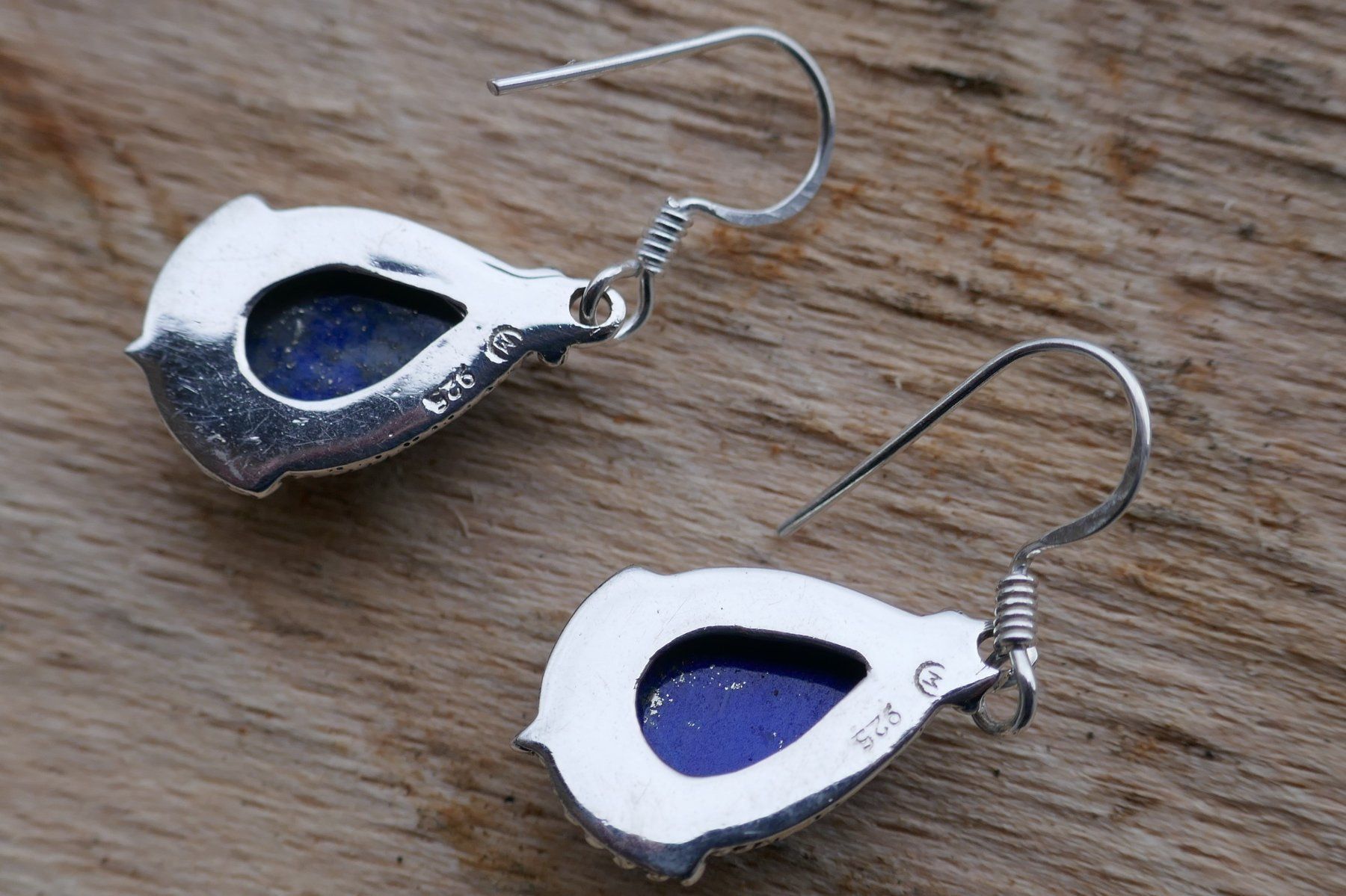 Orecchini pendenti & Orecchini a lobo: Ohrhänger Silber mit Lapislazuli – Nuovo (secondo la descrizione) da Arboldswil venduto da estrella925 2