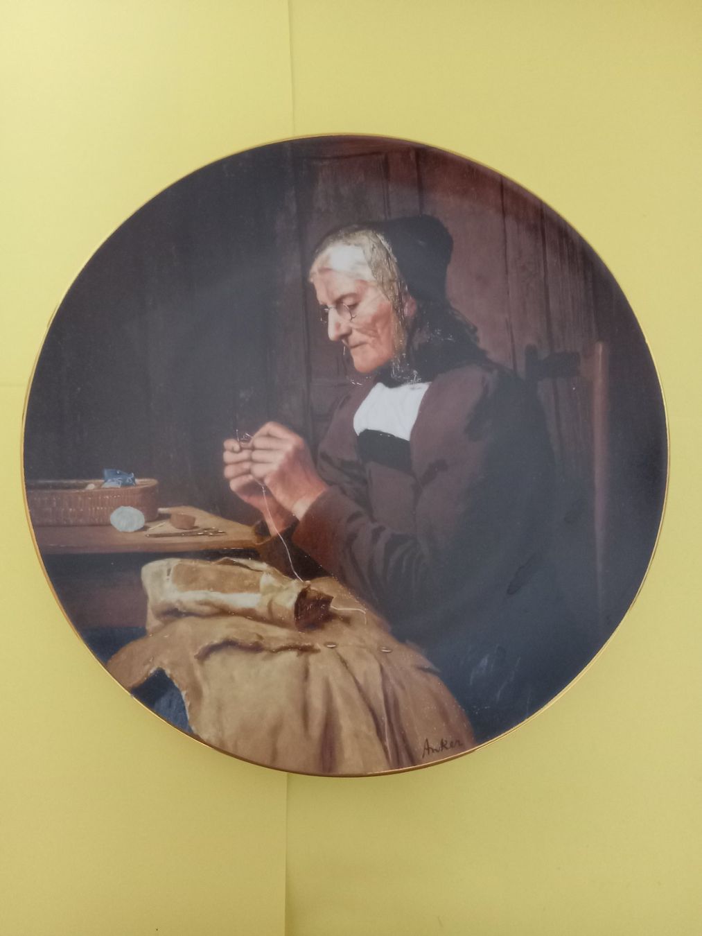 Assiettes: Albert Anker Teller – D'occasion à Roggwil BE par Ruefi222