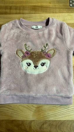 Kuscheliger Pulli für Mädchen , in Grösse 110