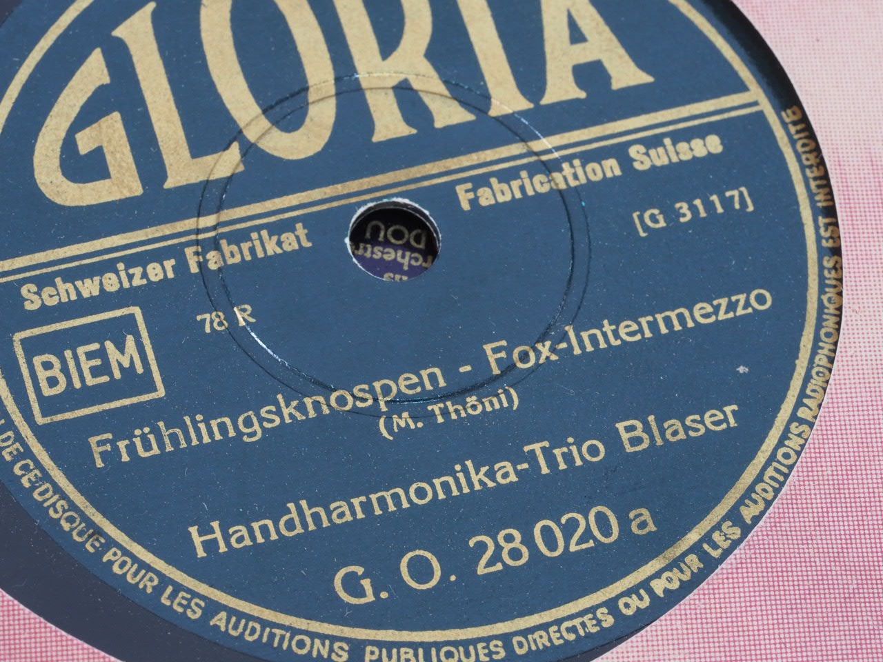 Dischi in vinile: DISQUES 78 TOURS – Usato da Lausanne venduto da Leag 7