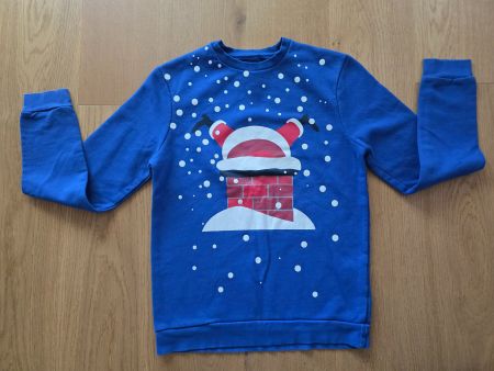 Weihnachts / Christmas-Sweatshirt Gr XS
