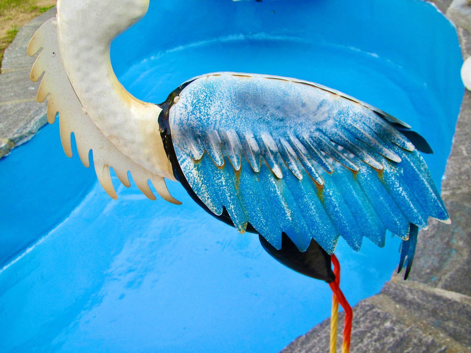 Figuren: GRAND OISEAU EN METAL – Gebraucht aus Murten von Selliot 2