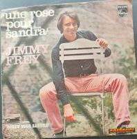 Vinyl Single Jimmy Frey - Une Rose Pour Sandra