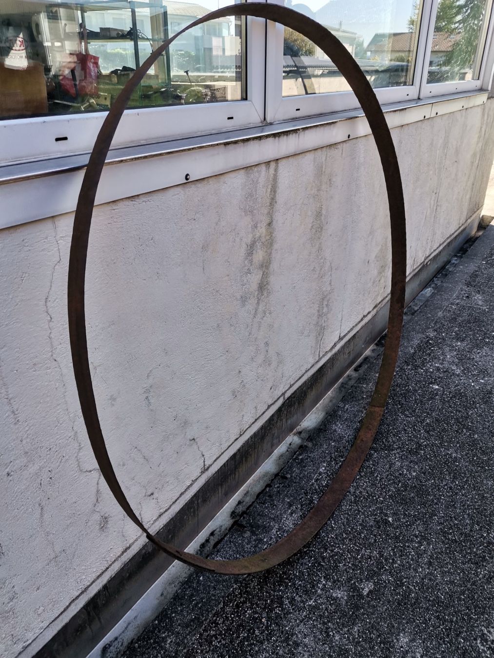 Anelli: Grosser Eisenring, Weinfassring, Metallring, Eisenring – Usato da Wiedlisbach venduto da materialkreislauf