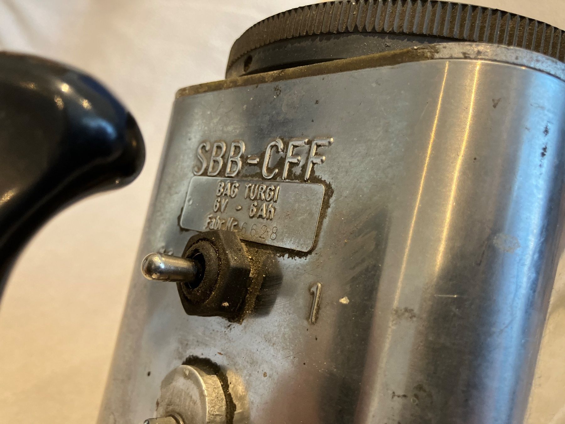 SBB/CFF/FFS Lampade: SBB Handleuchte/ Scheinwerfer mit Rotfilter - Top Zustand! – Usato da Zürich venduto da mar_2byv 8