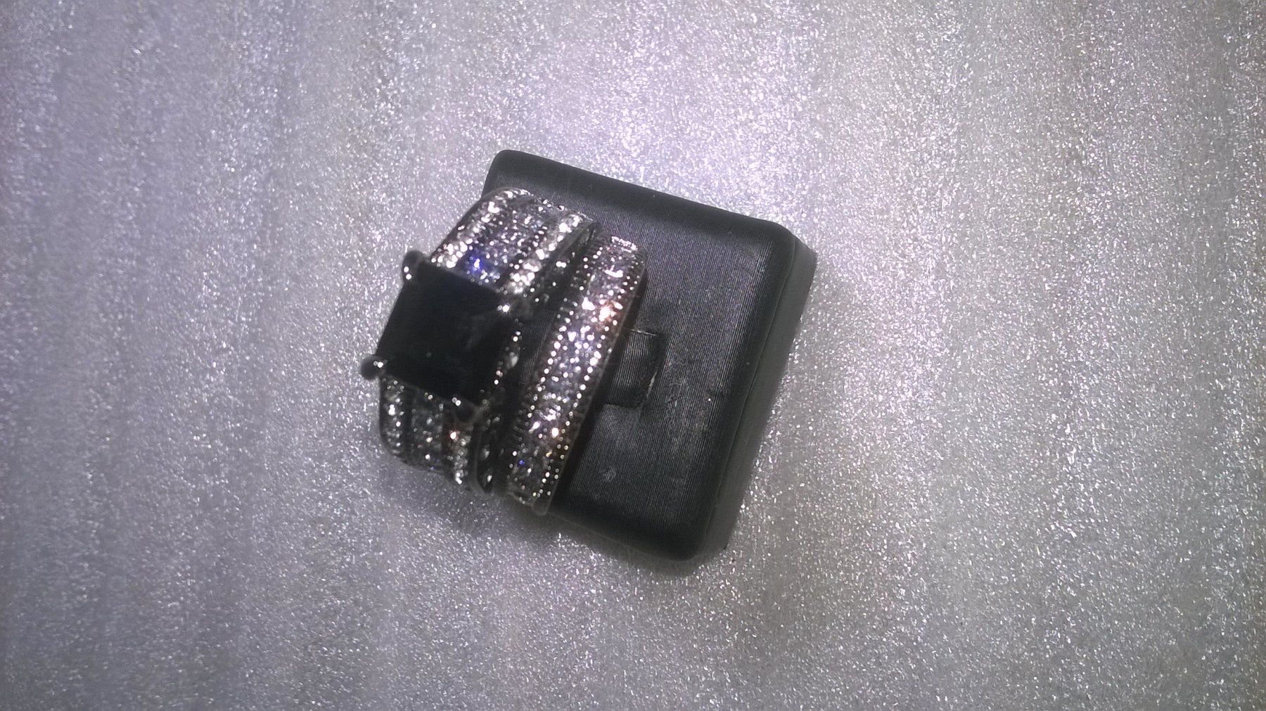 Bagues: ring modeschmuck,,,,mit echt kristall,,,glanzig – Neuf (Voir description) à Basel par bijoutrie_4 1