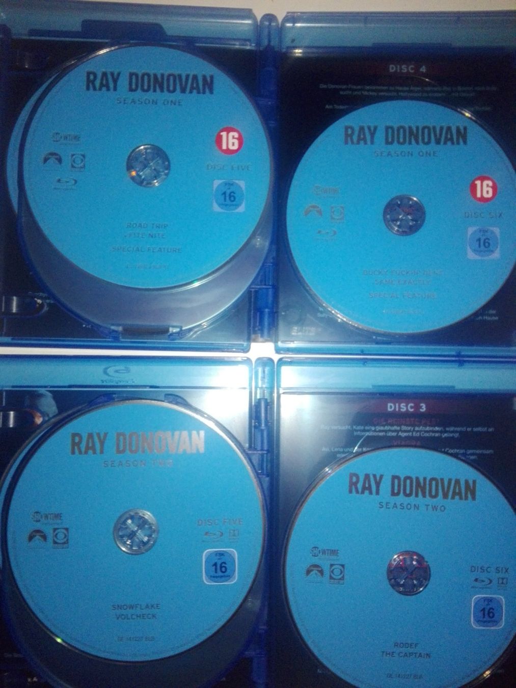 Tutti i DVDs: Ray Donovan  (Staffel 1 + 2)                    > 12-CD's < – Usato da St.Gallen venduto da elk2022 3
