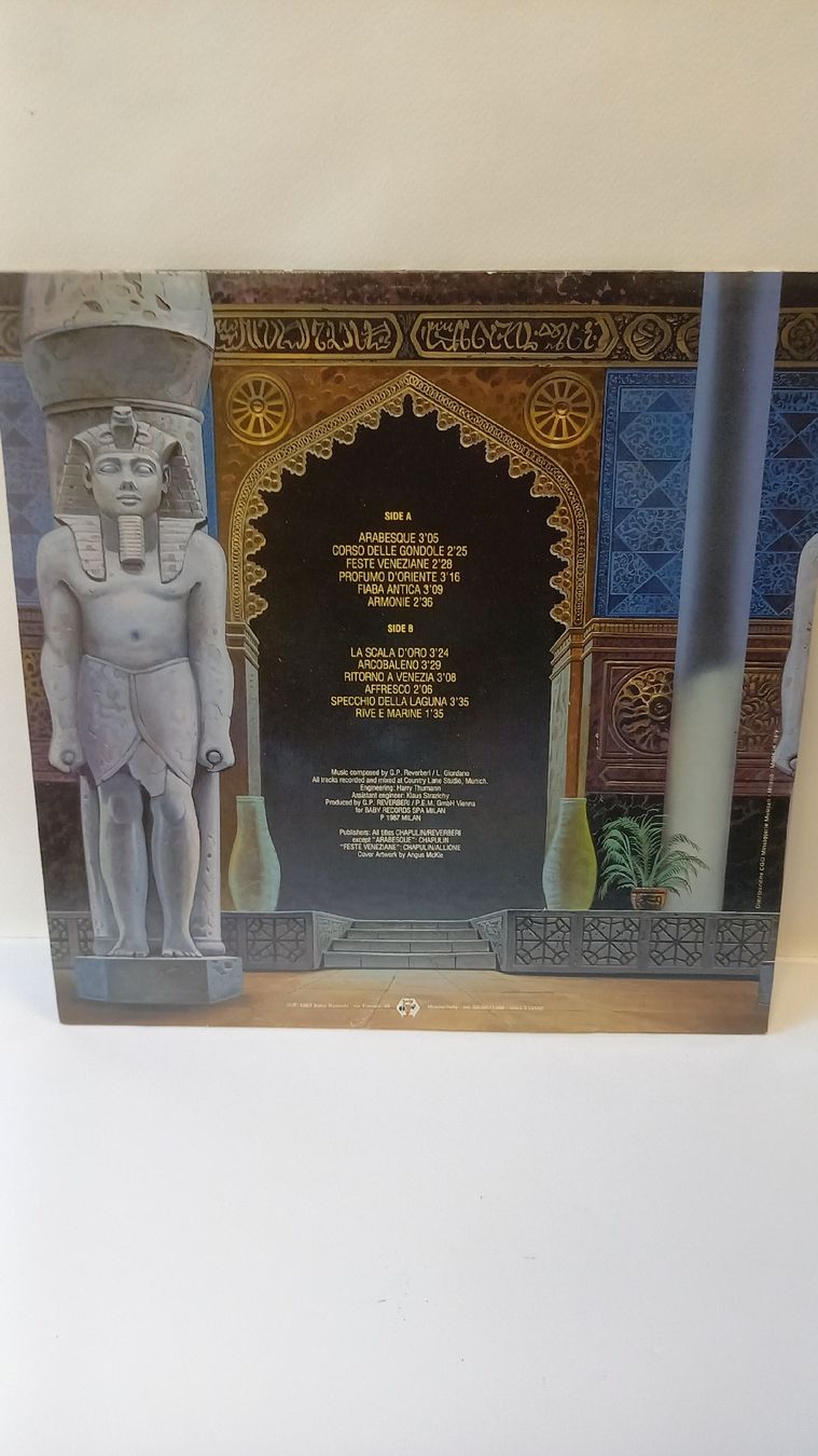 Dischi in vinile: Rondo Veneziano Arabesque LP gebraucht – Usato da St. Gallen venduto da Bir_Rer 1