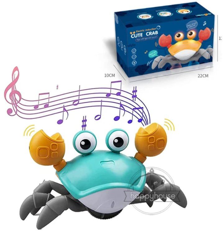 Tacobear Krabbel-Krabbe - Musikspielzeug Mit 50 Liedern & Aufnahme Für Babys 6-12 Monate