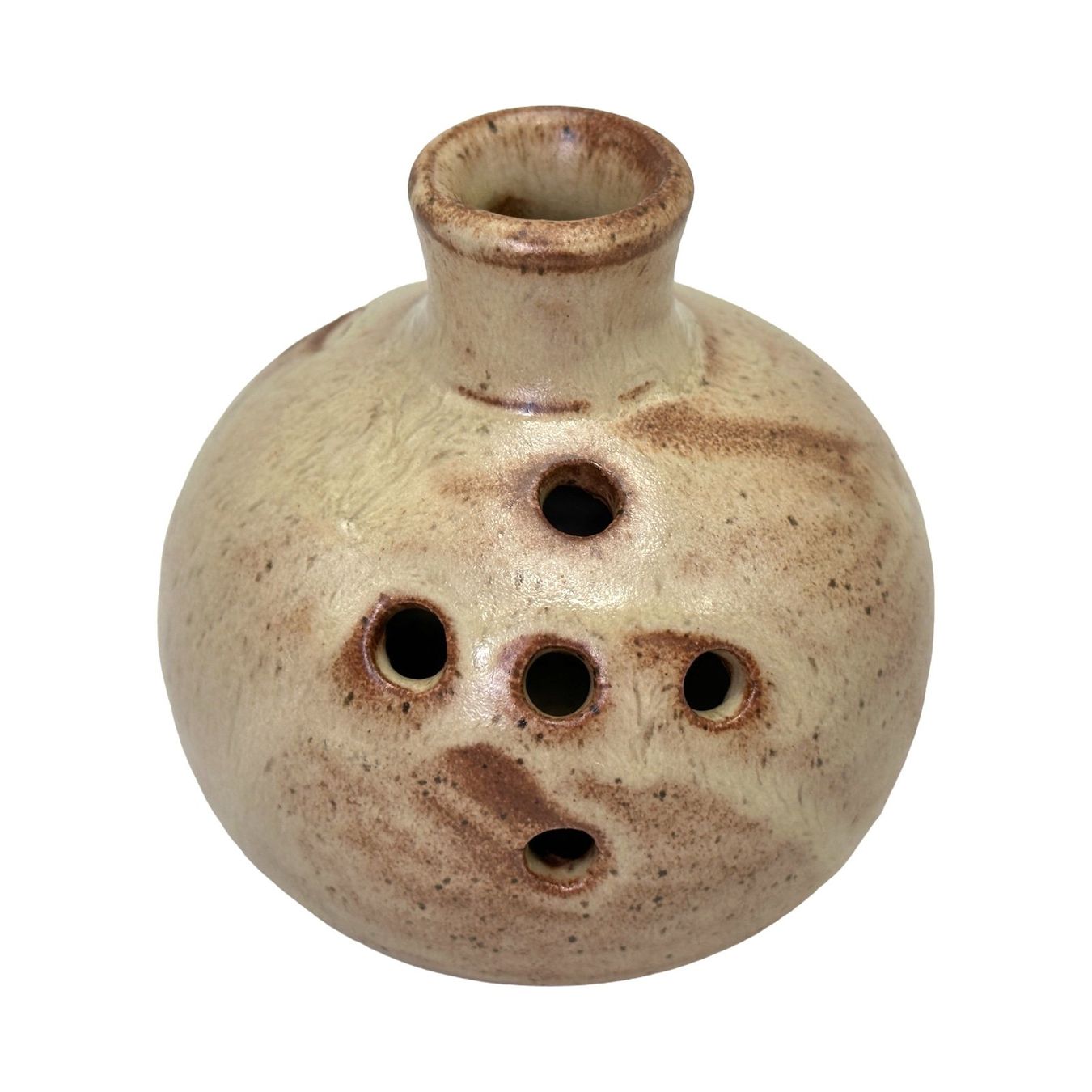 Vasen & Gefässe: Vase pique fleurs en grés d'art émaillé de Vallauris – Gebraucht aus Morges von magicle 3