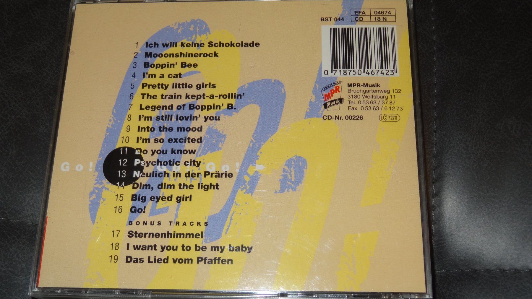 CD: Boppin B - Go! CD – Usato da Olten venduto da Disc-Ausverkauf 1
