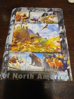 Collection de timbres-poste "Montagnes d'Amérique" rare! 