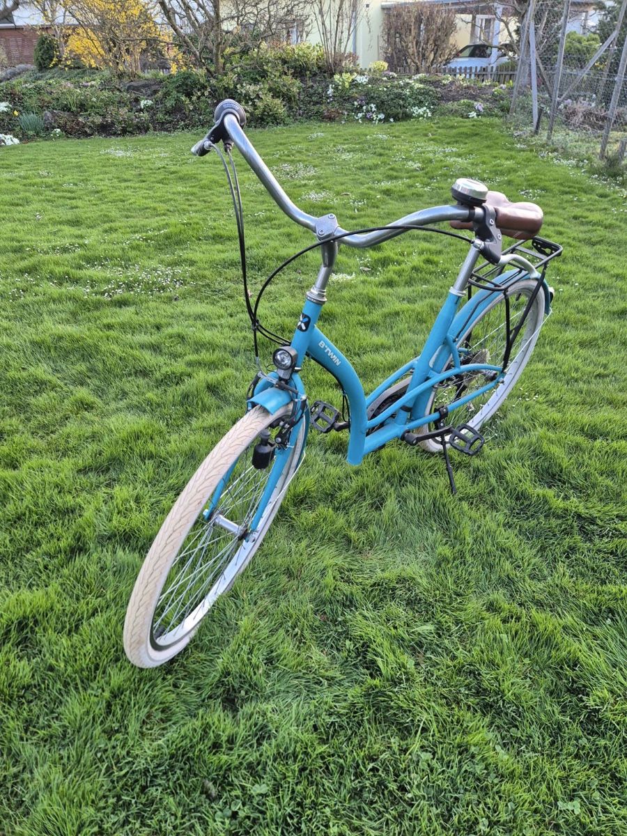 Decathlon Velos: Fahrrad Damenvelo B'twin blau – Gebraucht aus Lützelflüh-Goldb von masu123 1