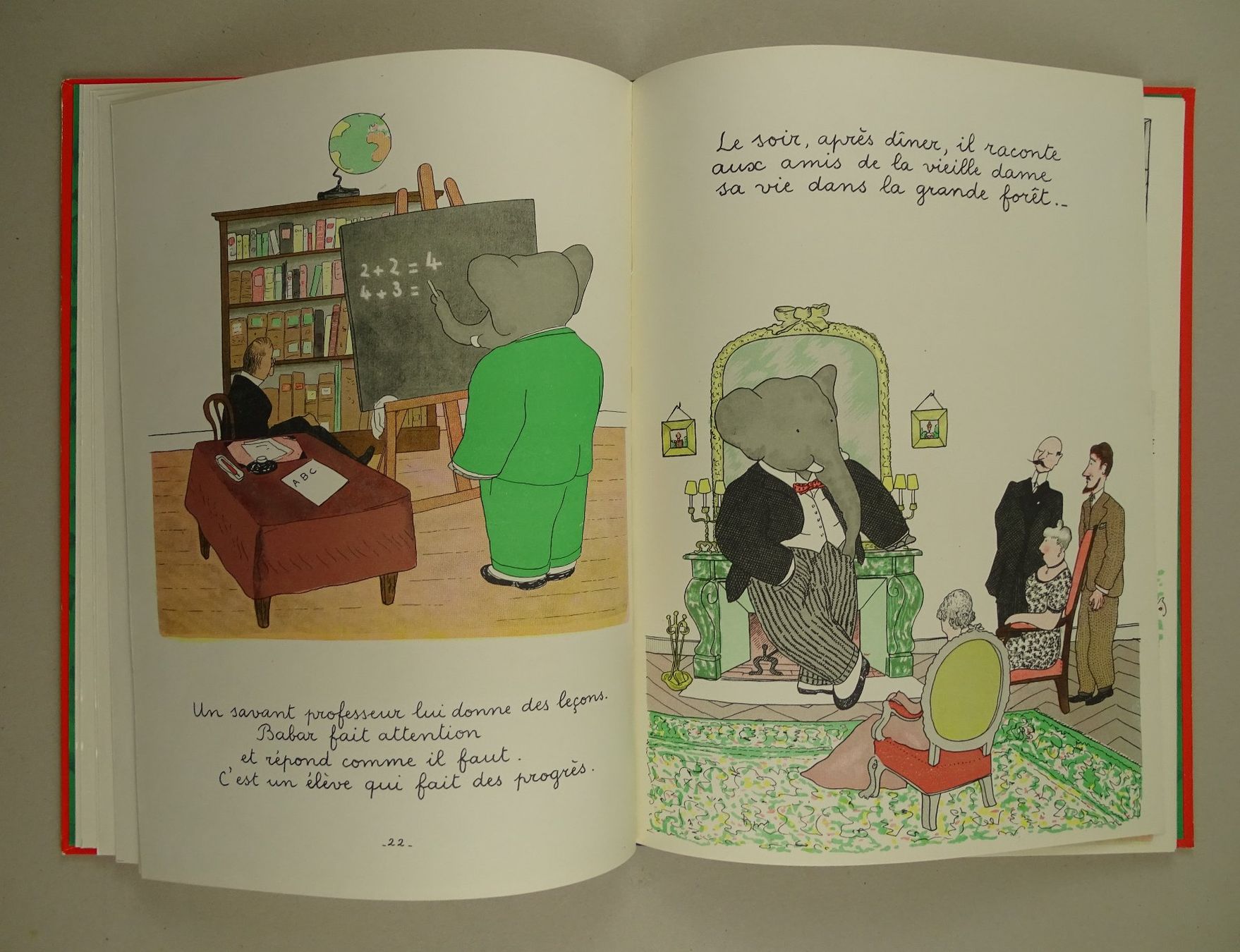 Libri: HISTOIRE DE BABAR, 1946 – Usato da Grüningen venduto da Kartensammler 3
