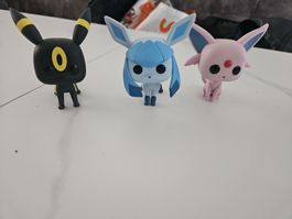 Funko Pop Figuren Pokemon Umbreon Glaceon Espeon Set