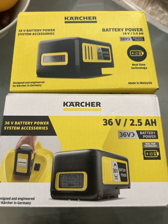 Starter Kit Batterie Karcher 18V Li-ion 5Ah - Neuf, Pour Outil électroportatif