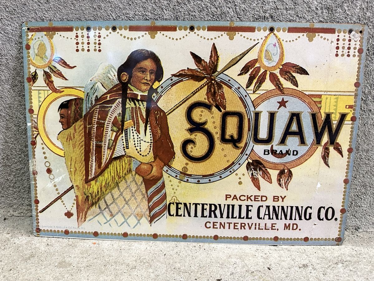 Schilder: Squaw indianer – Gebraucht aus Reinach AG von rares75