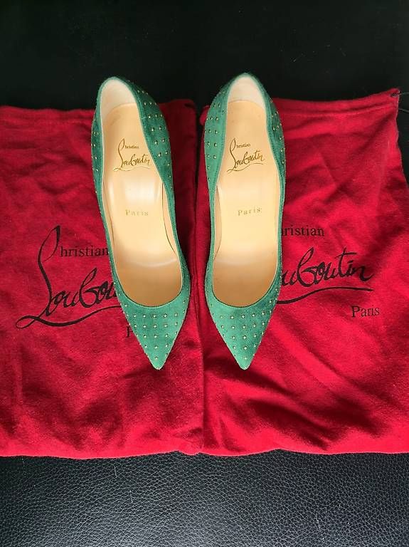 Christian Louboutin Scarpe da donna: Louboutin vertes 36 – Usato da Mont-la-Ville venduto da Suain_ 2