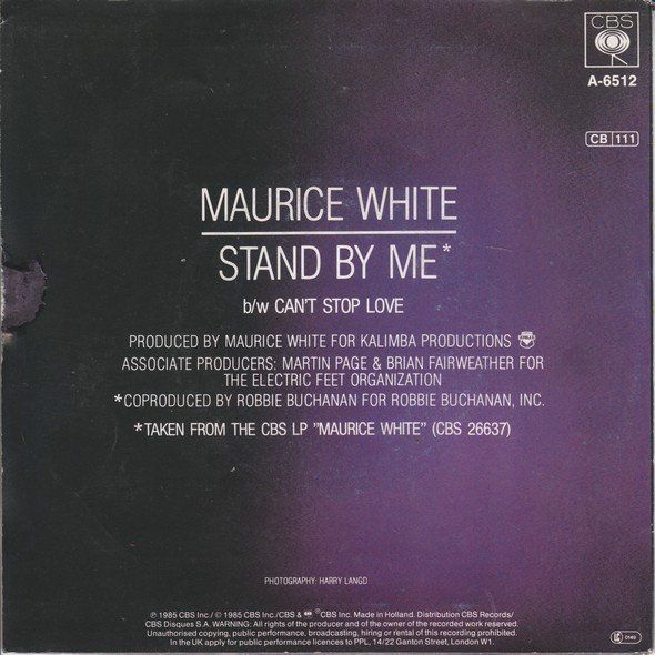 Schallplatten: White Maurice: Stand By Me 7" – Gebraucht aus Steinhausen von Vilivinili 1
