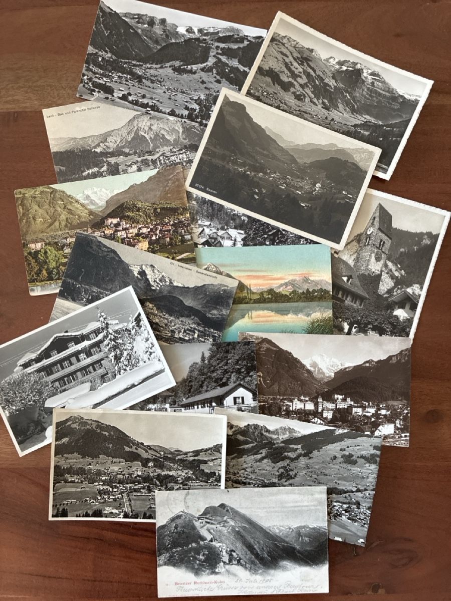 Cartes postales: 55 Ansichtskarten Schweiz diverse vom Kanton Bern – D'occasion à Oftringen par Cla.vD.74