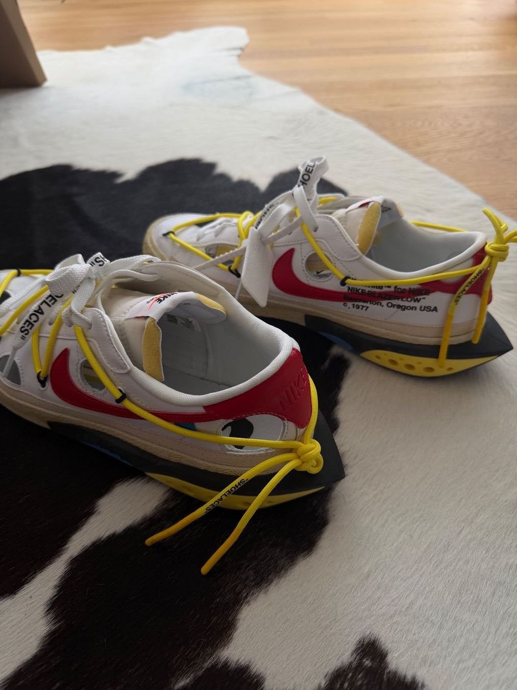 Nike Scarpe da uomo: Nike Blazer Low × Off-White – Usato da Amriswil venduto da nev_p6tk 1