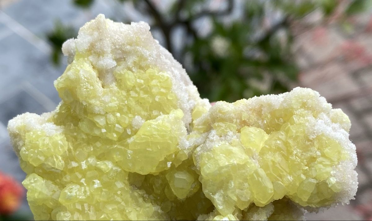 Minerali & Pietre curative: Schönes Stück Schwefel  – Usato da Selzach venduto da 321compac 8