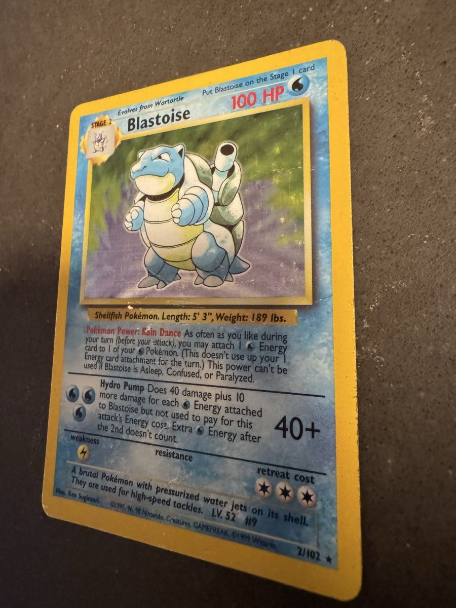 Pokémon Carte collezionabili: Blastoise Base Set 2/102 - EN 🇬🇧 – Usato da Cadro venduto da kiks27 1