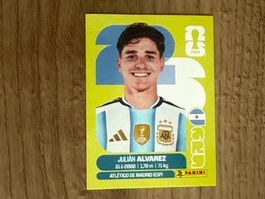 Panini FIFA WM 2026 Sticker Julián Alvarez ARG 19