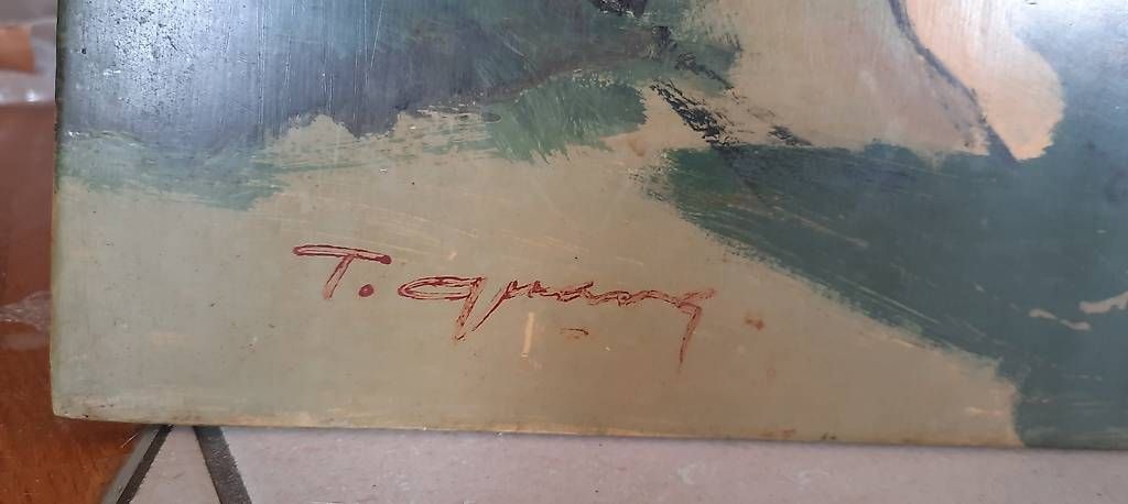 Dipinti: Superbe tableau vietnamien signé – Usato da Chardonne venduto da hel_h5k2 3