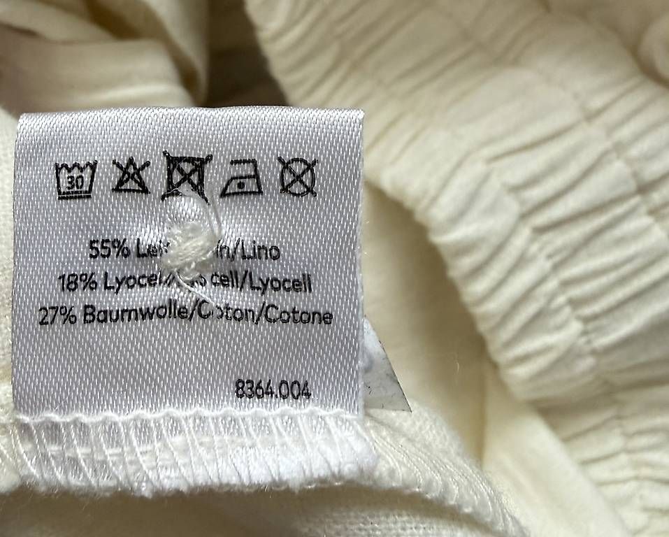 Pantaloni: Leinen Hose kurz S – Usato da Alpnach Dorf venduto da rerifeme 2