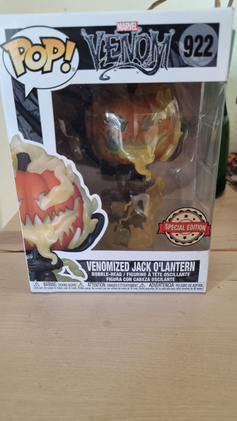 Funko Statuette: Funko Pop VENOMIZEDJACK O'LANTERN – Nuovo e nell'imballaggio originale da Neuchâtel venduto da mepirata