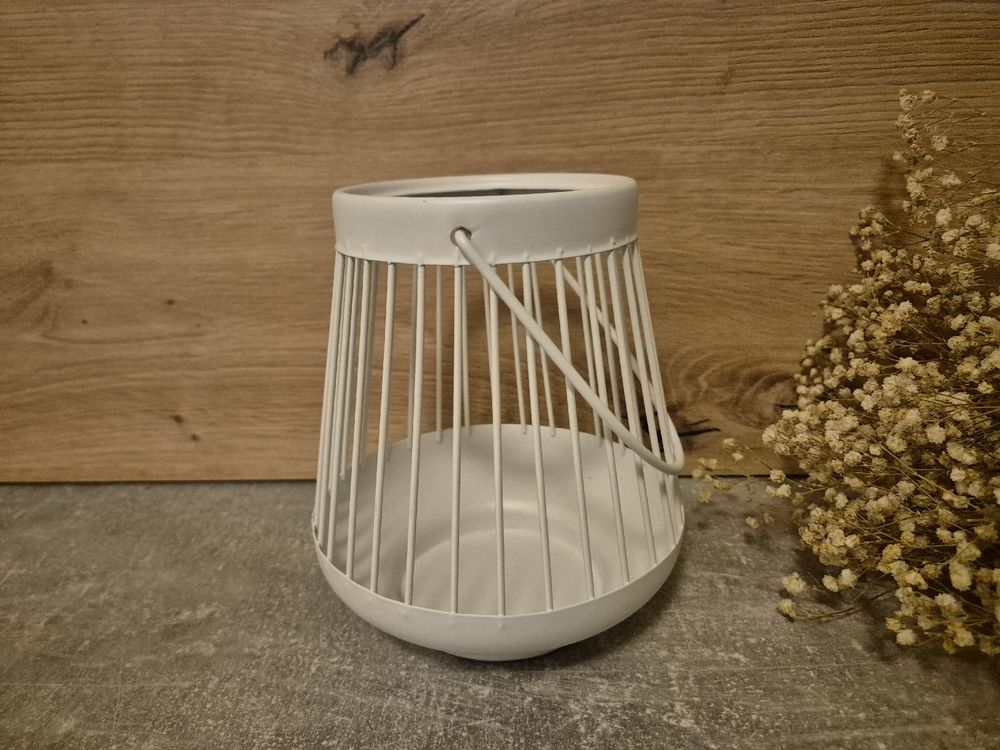Lanternes: Windlicht Metall , Weiss – Neuf avec emballage d'origine à gränichen par Bijou5722