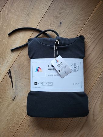 Hoodie XS schwarz
